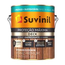 Verniz Proteção Máxima Deck Acetinado Imbuia 3,6 Litros - 50739799 - SUVINIL Verniz Proteção Máxima Deck Acetinado Imbuia 3,6 Litros - 50739799 - SUVINIL