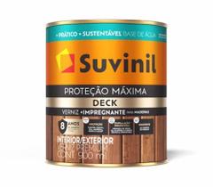 Verniz Proteção Máxima Deck B Água Natural Acet 0,9L Suvinil - 000205