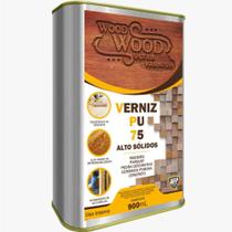 Verniz Pu 75 Wood Wood Monocomponte Alto Brilho 900 Ml
