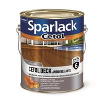 Verniz Sparlack Cetol Deck Antideslizante Natural Semi Brilho 3,6 litros