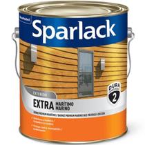 Verniz Sparlack Extra Marítimo Acetinado Base Água Para Madeira Natural 3,6 Litros - CORAL