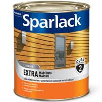 Verniz Sparlack Extra Marítimo Brilhante Para Madeira Natural 225ml - SPARLACK