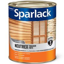 Verniz Sparlack Neutrex Para Madeiras e Paredes de Alvenaria Castanho Avermelhado 900ml - SPARLACK