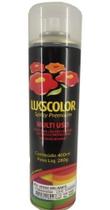 Verniz Spray Incolor Brilhante Pintura Madeira Artesanato Metais Multi Uso Externo e Interno Lukscolor