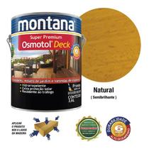 Verniz stain osmotol deck natural semi brilho 3,6l montana