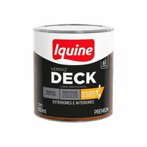 Verniz Super Premium Deck Natural 900ml Iquine Madeira Verniz Super Premium Deck Natural 900ml Iquine Madeira