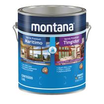 Verniz Tingidor Base Água Duplo Filtro Solar 3,6Lt Brilhante Mogno Montana