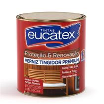 Verniz tingidor duplo filtro solar imbuia 900ml eucatex - NoBrand