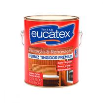 Verniz Tingidor Eucatex Mogno 3,6Gl Verniz Tingidor Eucatex Mogno 3,6Gl