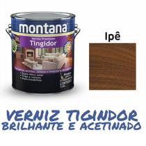 Verniz Tingidor Montana Imbuia Ipê Mogno Castanho 3,6Gl