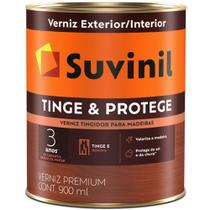 Verniz Tingidor Tinge & Protege 900ml Mogno - 57432111 - SUVINIL