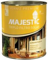 Verniz triplo filtro solar brilhante natural 0,9l- Majestic