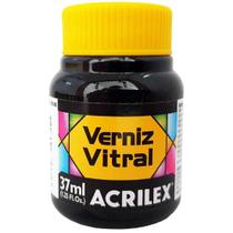 Verniz Vitral 37ml 520 Preto Acrilex