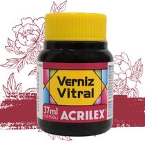 Verniz Vitral Acrilex 37 ml - 08140 COR: VERMELHO CARMIM - 509