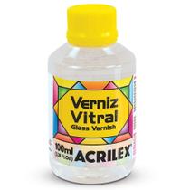 Verniz Vitral Incolor Acrilex 100ml Transparente Brilhante Verniz Vitral Incolor Acrilex 100ml Transparente Brilhante