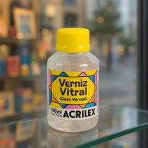 Verniz Vitral Incolor Clareador Brilhante 100ml Acrilex Verniz Vitral Incolor Clareador Brilhante 100ml Acrilex