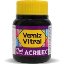 Verniz Vitral Violeta 37ML Caixa com 06 Unidades - Acrilex