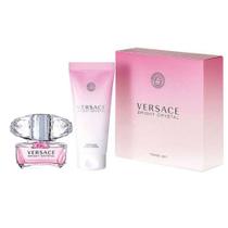 Versace Bright Crystal EDT Kit - Perfume Feminino + Body Lotion Versace Bright Crystal EDT Kit - Perfume Feminino + Body Lotion