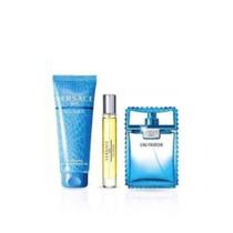 Versace Fraiche Eau De Toilette + Shower Gel + Miniatura Masculino-100 ml