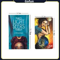 Versão em inglês de 78 cartas de Tarot The Light Seer