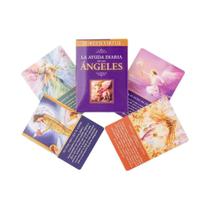 Versão Espanhola 44 Cartas Anjo Oracle Deck Orientação Diária Destino Adivinhação Tarô Jogo De