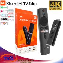 Versão Global Stick TV 4k XiaomiMi2 Geração android tv Bluetooth Voice Remote Power adapter