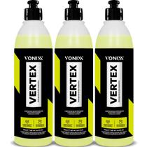 Vertex 500ML Kit 3 Limpeza Geral Limpeza De Estofados Automotivo Tecidos Residenciais Limpador Removedor De Encardido Limpeza Profunda Vonixx