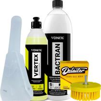 Vertex 5L Vonixx Limpador de Estofados Sofa Bancos Carpetes Tapetes Automotivo Concentrado Bactran 1,5L Bocal Extratora Escova Drill Media Detailer