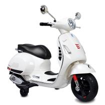 Vespa Eletrica 12V Branca Bandeirante Vespa Eletrica 12V Branca Bandeirante