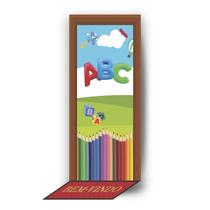 Veste Porta, Decoração Escolar, ABC, Capa Porta, Painel de Porta 80x210, Decoração para Porta