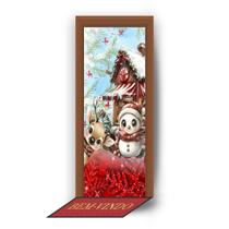 Veste Porta Natal, Capa de Porta, Painel de Porta 80x210, Decoração para Porta de Natal Veste Porta Natal, Capa de Porta, Painel de Porta 80x210, Decoração para Porta de Natal