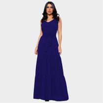 Vestido 3 Marias Rodado Longo Feminino Preto Barato e Bonito