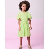 Vestido Aberturas Laterais Verde Lima - Momi