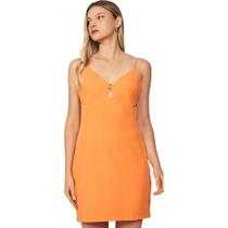 Vestido Acostamento Sun Fashion Pr25 Laranja Feminino Vestido Acostamento Sun Fashion Pr25 Laranja Feminino