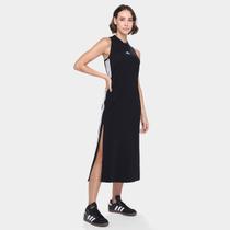 Vestido Adidas 3 Stripes Feminina Vestido Adidas 3 Stripes Feminina