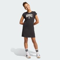 Vestido Adidas Collegiate Juvenil Preto Vestido Adidas Collegiate Juvenil Preto
