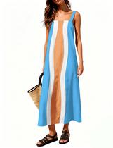 Vestido Ailoqing 2026 feminino Boho Floral Maxi Beach Vacation Vestido Ailoqing 2026 feminino Boho Floral Maxi Beach Vacation