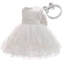 Vestido AIMJCHLD Little Baby Girls Branco de Natal 100cm Vestido AIMJCHLD Little Baby Girls Branco de Natal 100cm