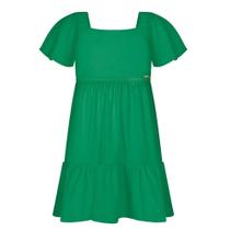 Vestido Alakazoo em Malha Nikko Liso Verde Vestido Alakazoo em Malha Nikko Liso Verde