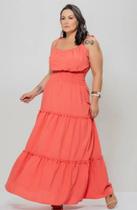 Vestido alça plus size Vestido alça plus size