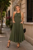 Vestido Alcinha Com Bolso - nascimentomodas2020