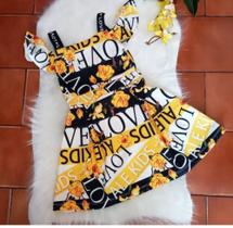 Vestido Alekids infantil tamanho 8 anos