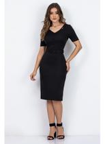 vestido alfaiataria lápis laura -TAMANHO G