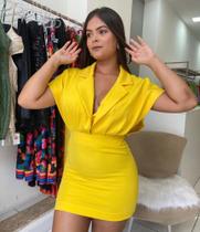 Vestido amarelo tamanho único Vestido amarelo tamanho único
