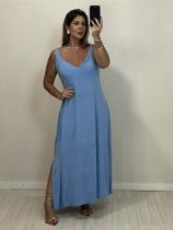 Vestido amplo azul claro (ar25-001)