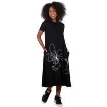 Vestido Amplo Flower Vestido Amplo Flower