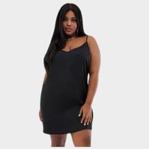 Vestido Anágua Segunda Pele Combinação Plus Size