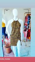 Vestido animal print