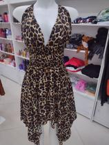 Vestido animal print