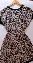 Vestido aniMal print